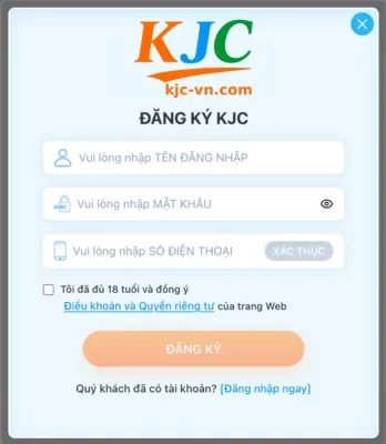 KJC Casino Đăng Ký